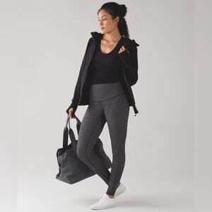 Lululemon Athletica Women’s Wunder Under Pant Hi-Rise Size 6 Herringbone